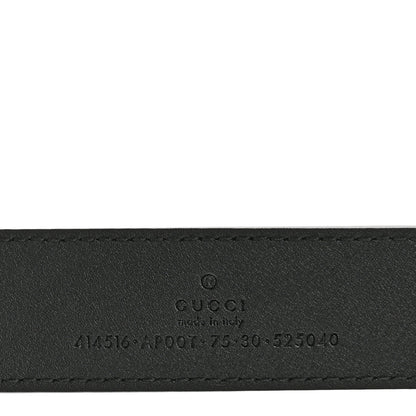 Gucci Calfskin Double G Belt 75 30 Black 5 of 6
