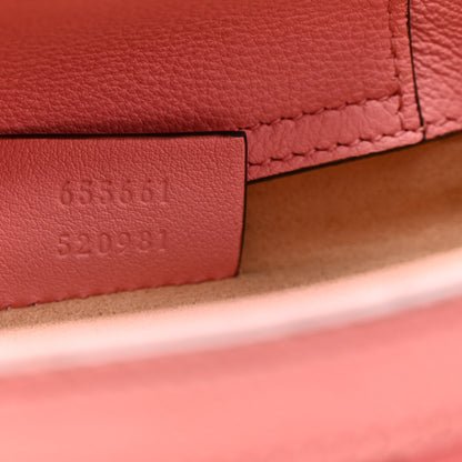 Gucci Wonka Grain Calfskin Mini Diana Tote Bag Wild Rose Fuxia Fluo 7 of 15