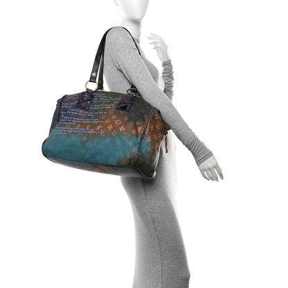 Louis Vuitton Richard Prince Monogram Karung Heartbreak Jokes Tote 2 of 10