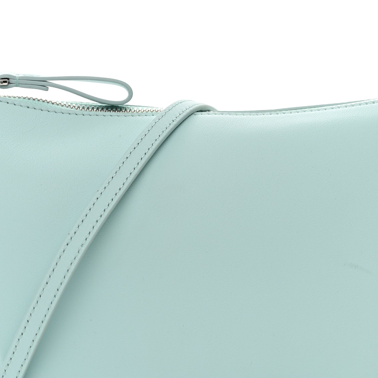 Calfskin Mini Hammock Hobo Soft Blue Iceberg