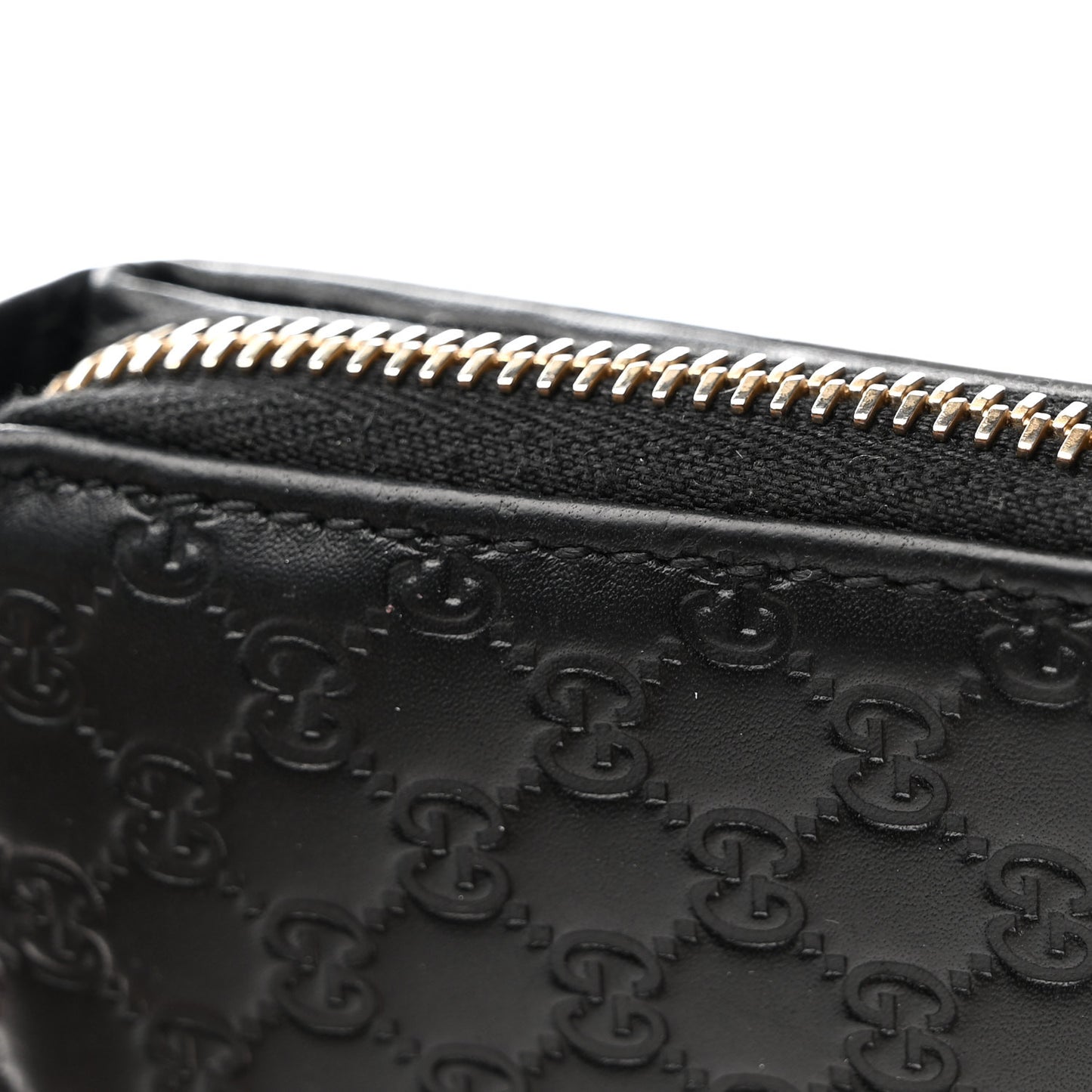 Microguccissima Compact Wallet Black