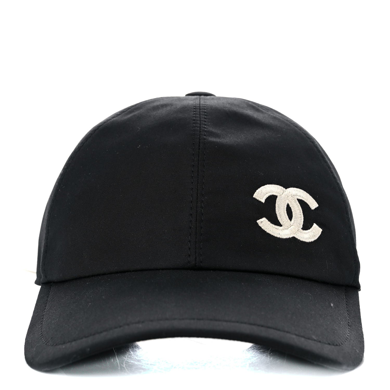 Chanel Cotton CC Cap Hat Black 6 of 10