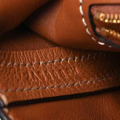 Hermes Evercolor Swift Verso 24/24 21 Chai Gold 7 of 11