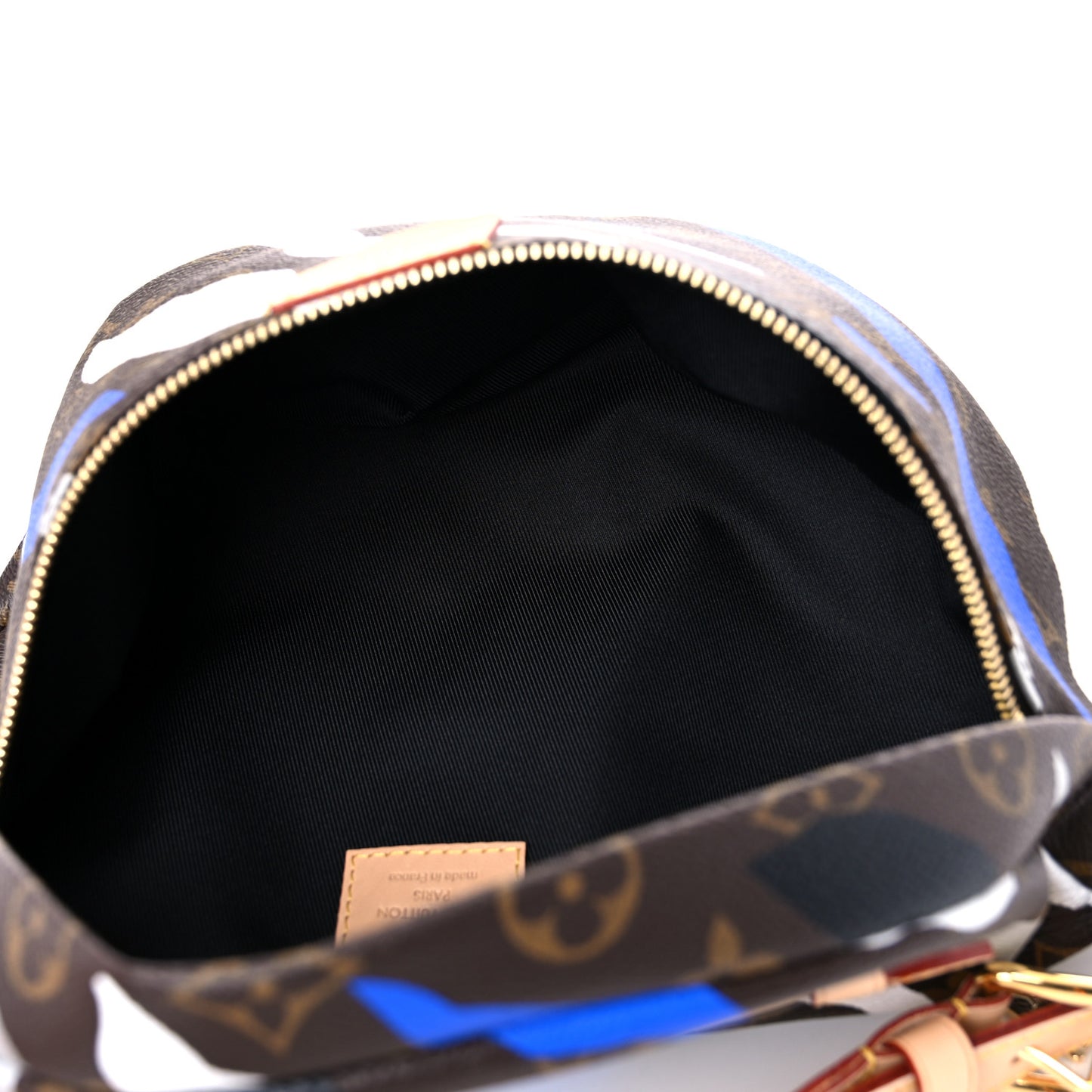 X LOL Monogram Bumbag Blue Silver