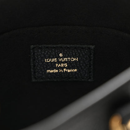 Louis Vuitton Empreinte Monogram Giant Petit Sac Plat Black 6 of 10