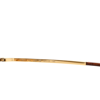 Louis Vuitton Metal LV Star Cat Eye Sunglasses Z1867U Gold 6 of 8