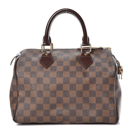 Louis Vuitton Damier Ebene Speedy 25 1 of 27
