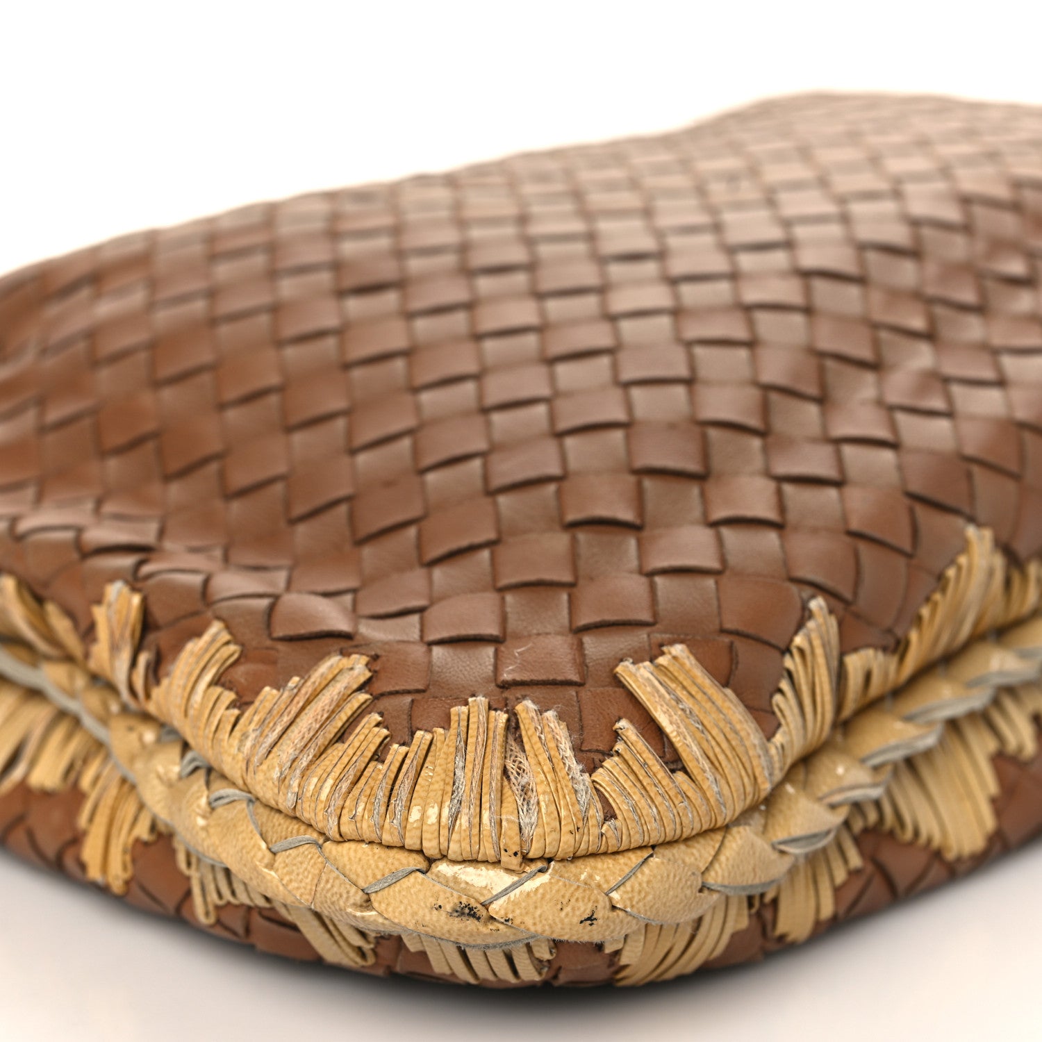 Bottega Veneta Nappa Intrecciato Medium Veneta Hobo Walnut Banane 7 of 9