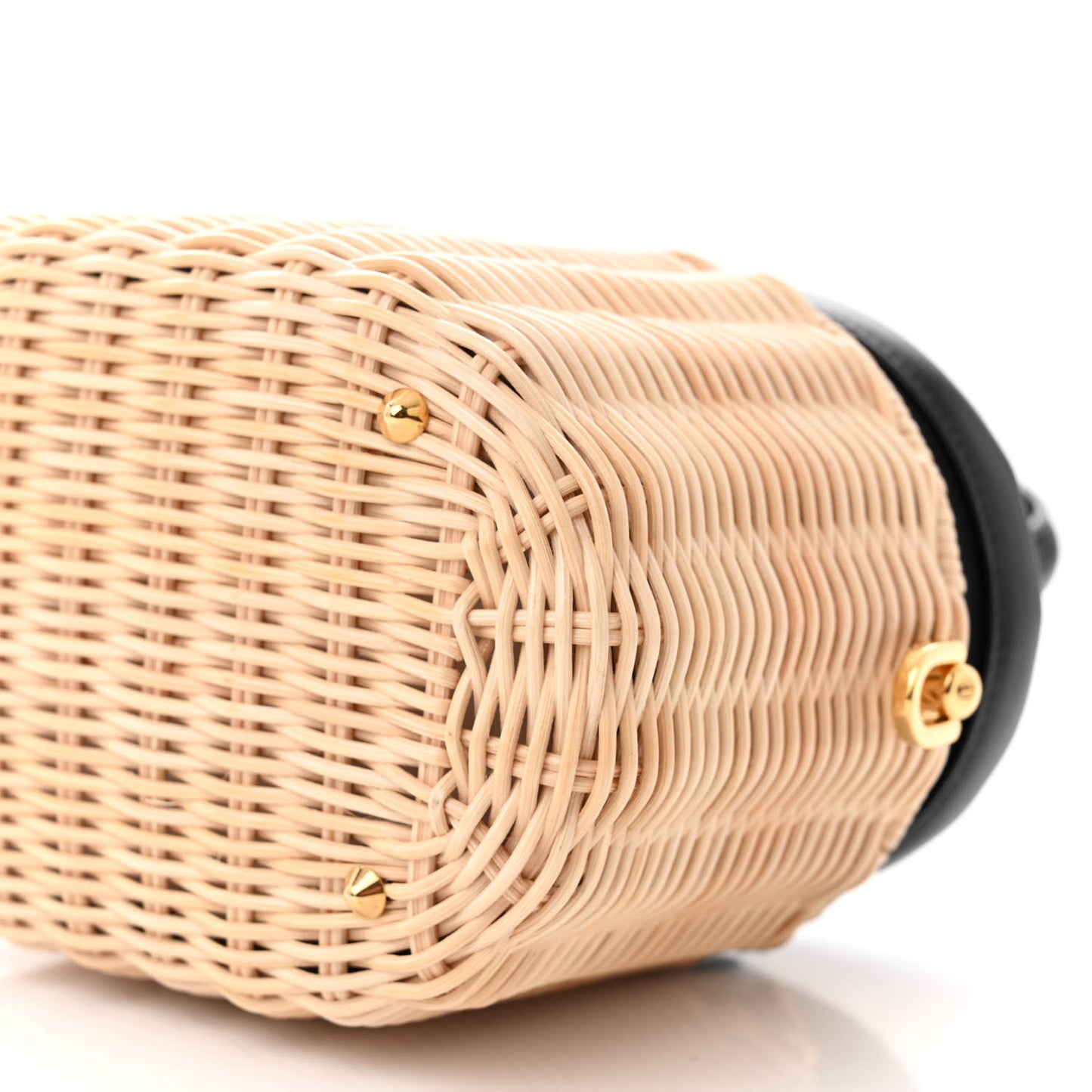 Wicker CD Vanity Black
