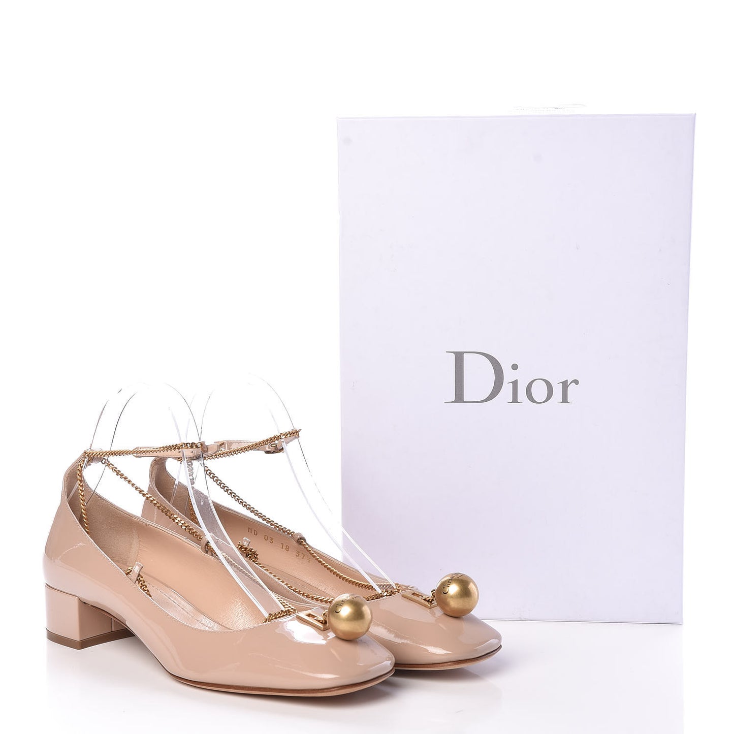 Patent Diormotion Flats 37.5 Nude