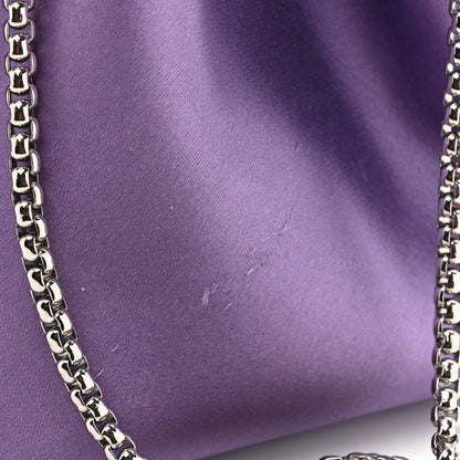 Jimmy Choo Satin Crystal Embellished Bon Bon Bag Wisteria 10 of 11