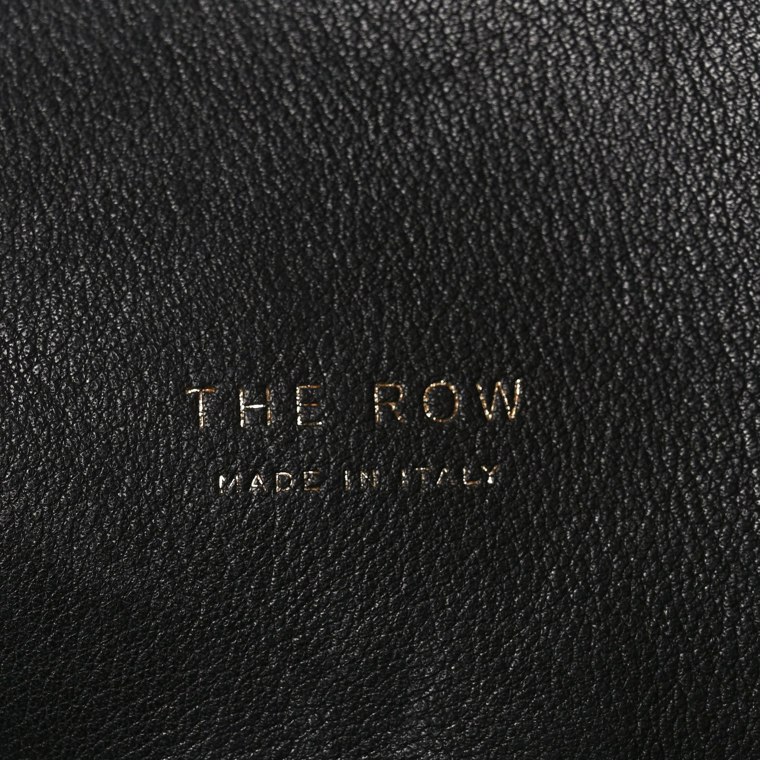 The Row Polished Saddle Calfskin Soft Margaux 17 Black 6 of 9
