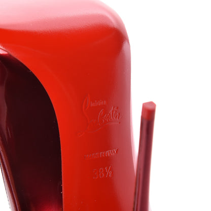 Christian Louboutin Metallic Patent So Kate 120 Pumps 38.5 Loubi 6 of 8