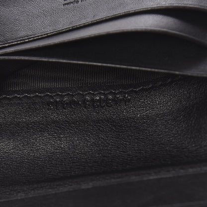 Gucci Calfskin Matelasse GG Marmont Card Case Black 7 of 9