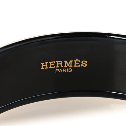 Hermes Enamel Printed Optique Chaine D'Ancre Wide Bracelet 65 4 of 5
