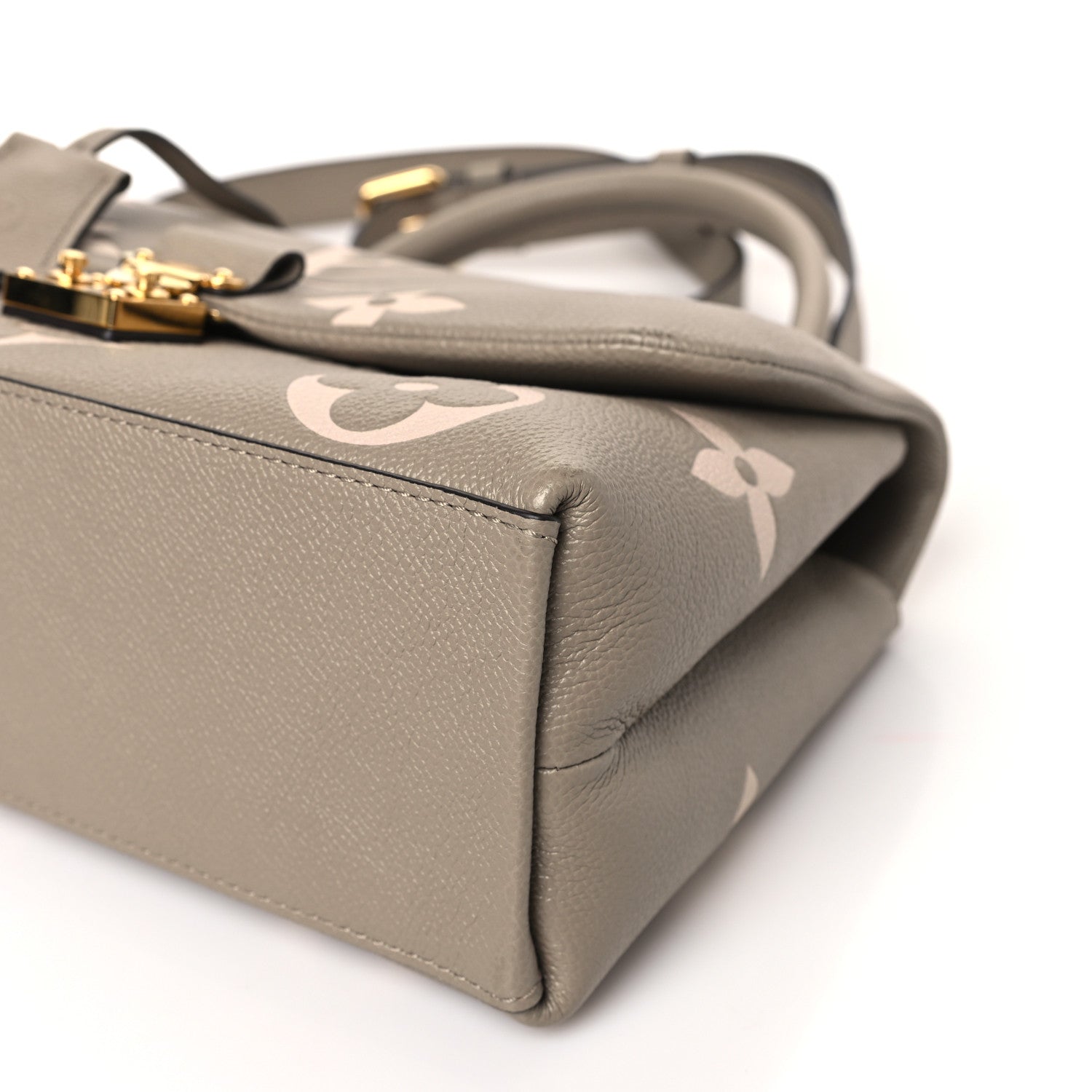 Louis Vuitton Empreinte Monogram Giant Madeleine MM Dove Grey Beige 8 of 9