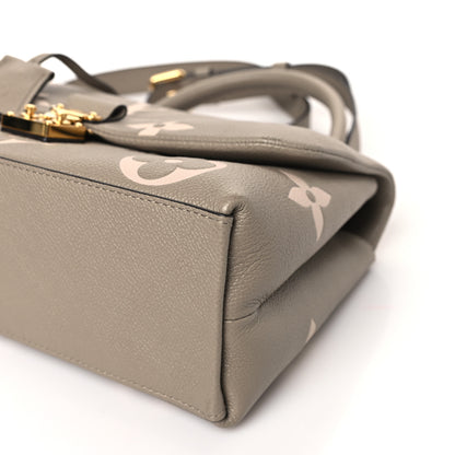Louis Vuitton Empreinte Monogram Giant Madeleine MM Dove Grey Beige 8 of 9