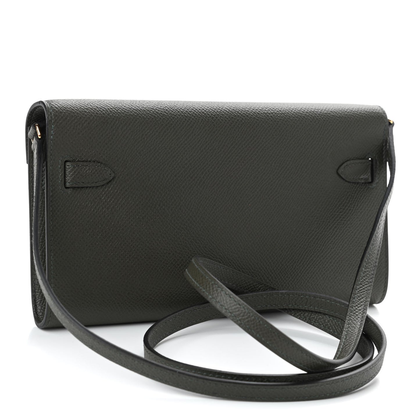 Epsom Kelly Wallet To Go Vert De Gris