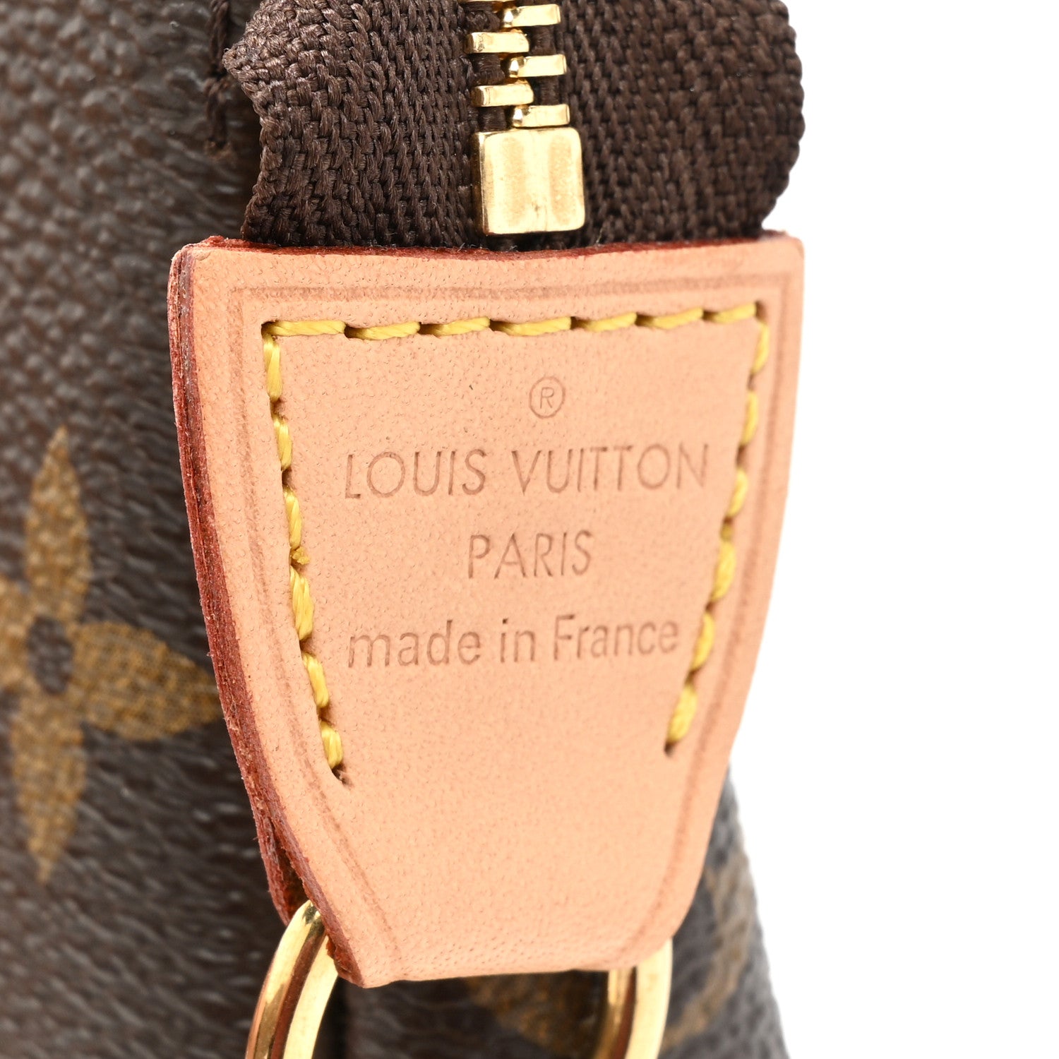Louis Vuitton Monogram My LV Heritage Mini Pochette Accessories Fuchsia Orange 7 of 9
