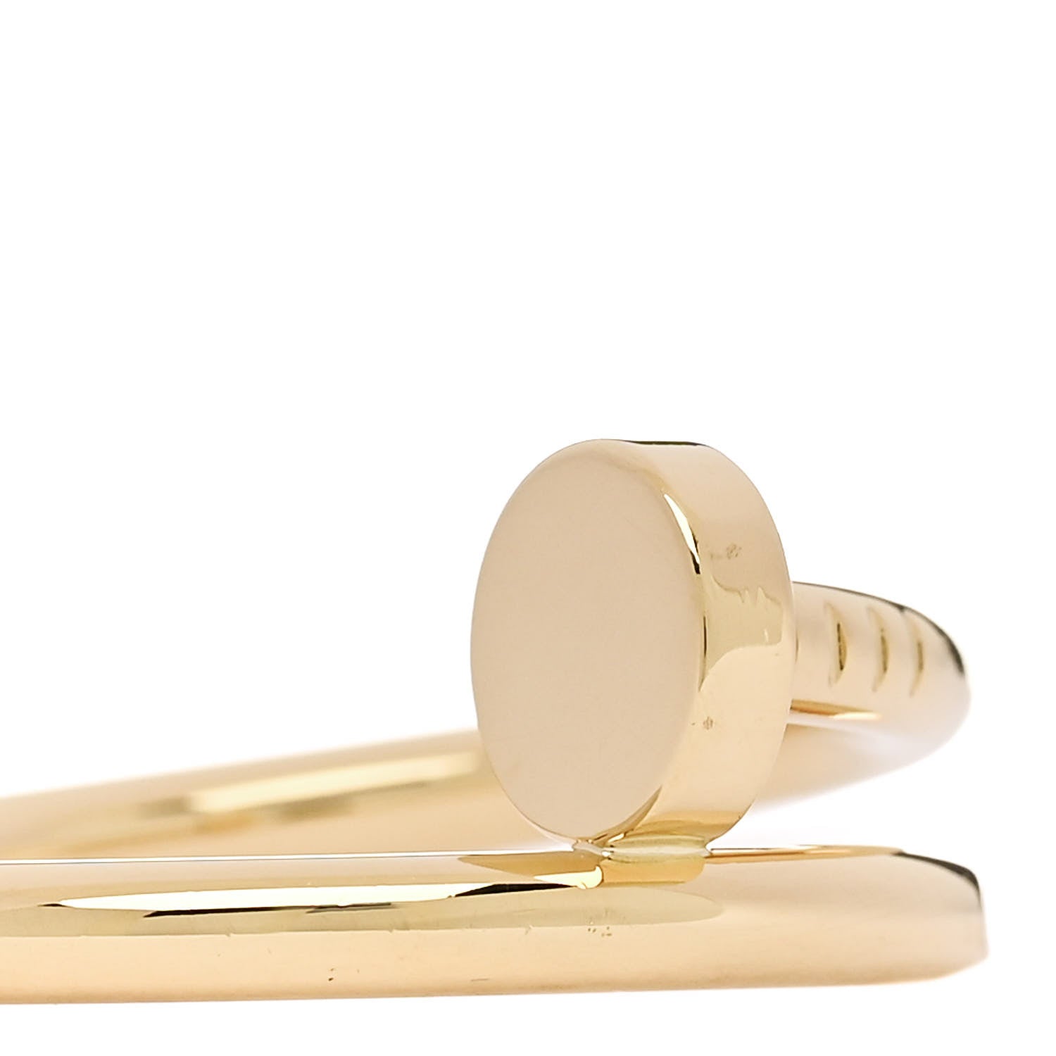 Cartier 18K Yellow Gold Juste Un Clou Ring 60 9 4 of 6