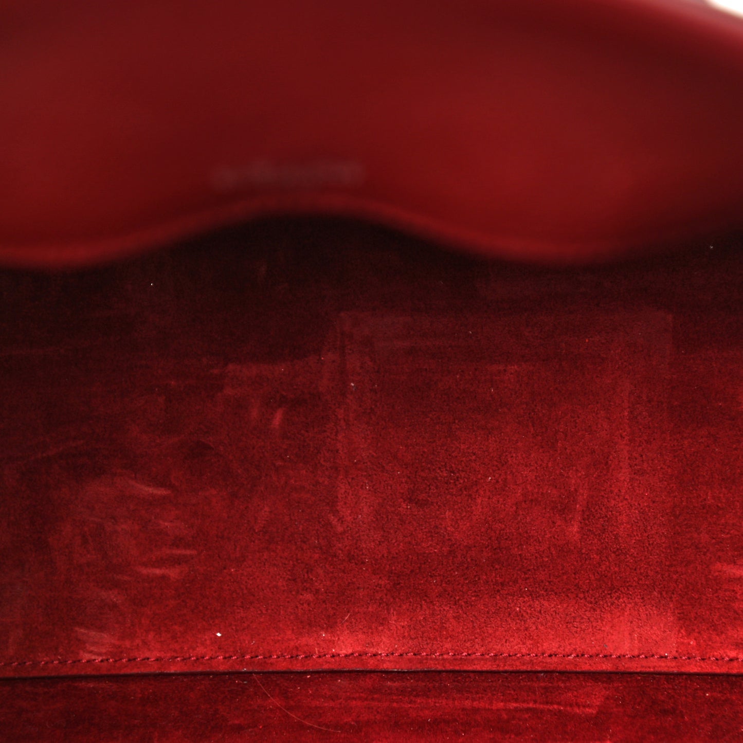 Grained Calfskin Small Supple Sac De Jour Dark Pallisandre