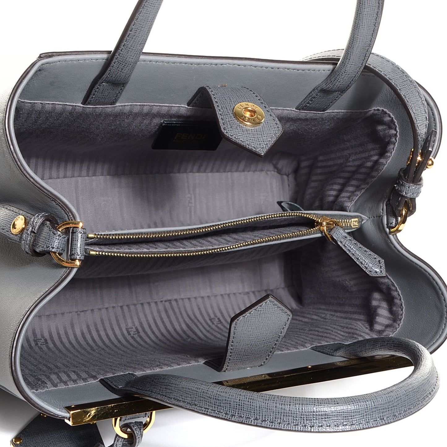 Vitello Elite Petite 2Jours Tote Grigio Grigio Chiaro