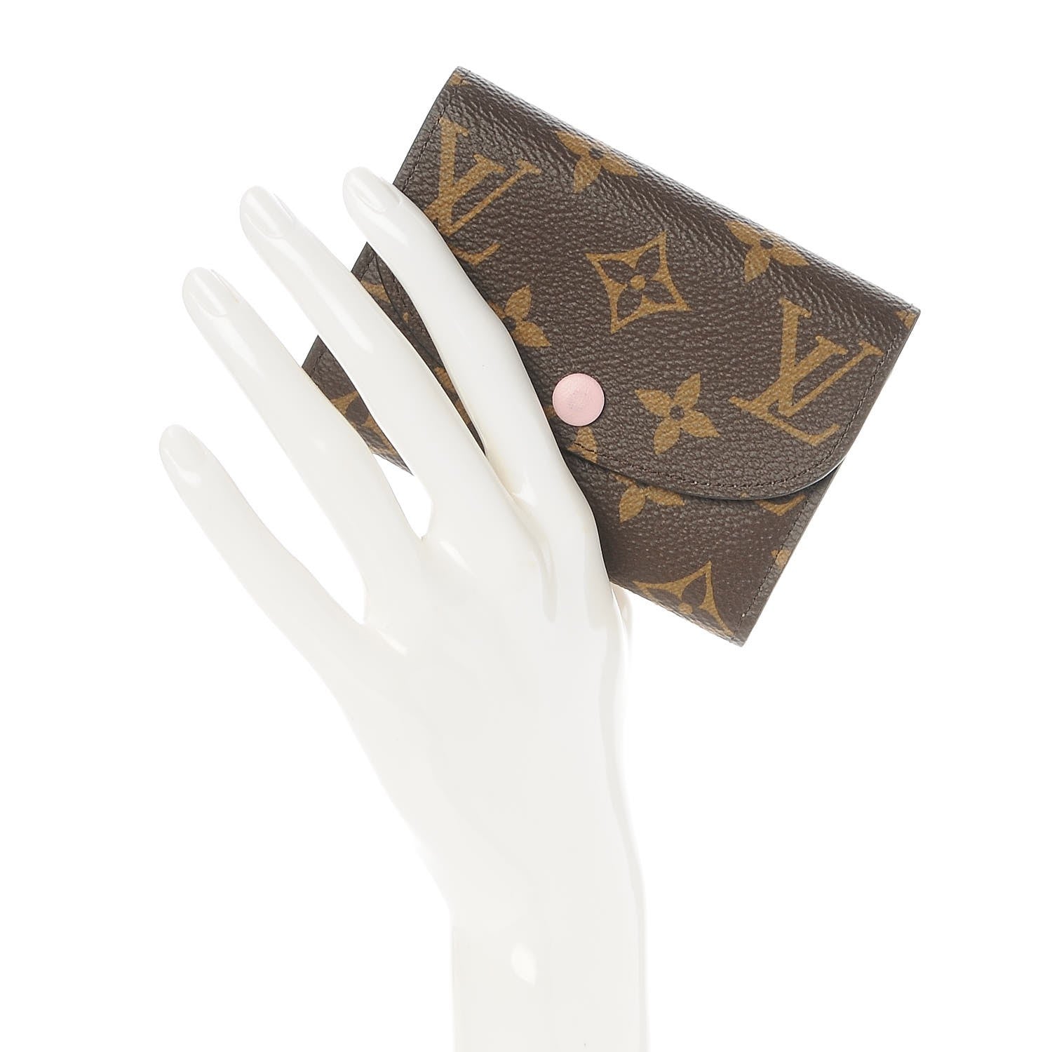Louis Vuitton Monogram Rosalie Coin Purse Rose Ballerine 2 of 9