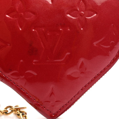 Louis Vuitton Vernis Coeur Heart Coin Purse Pomme D'Amour 11 of 12