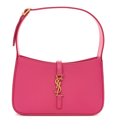 Saint Laurent Smooth Calfskin Le 5 A 7 Hobo Bubblegum 1 of 10