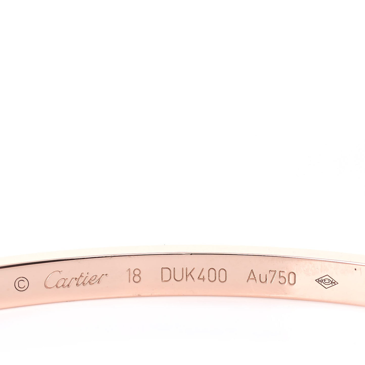 18K Pink Gold Small LOVE Bracelet 18