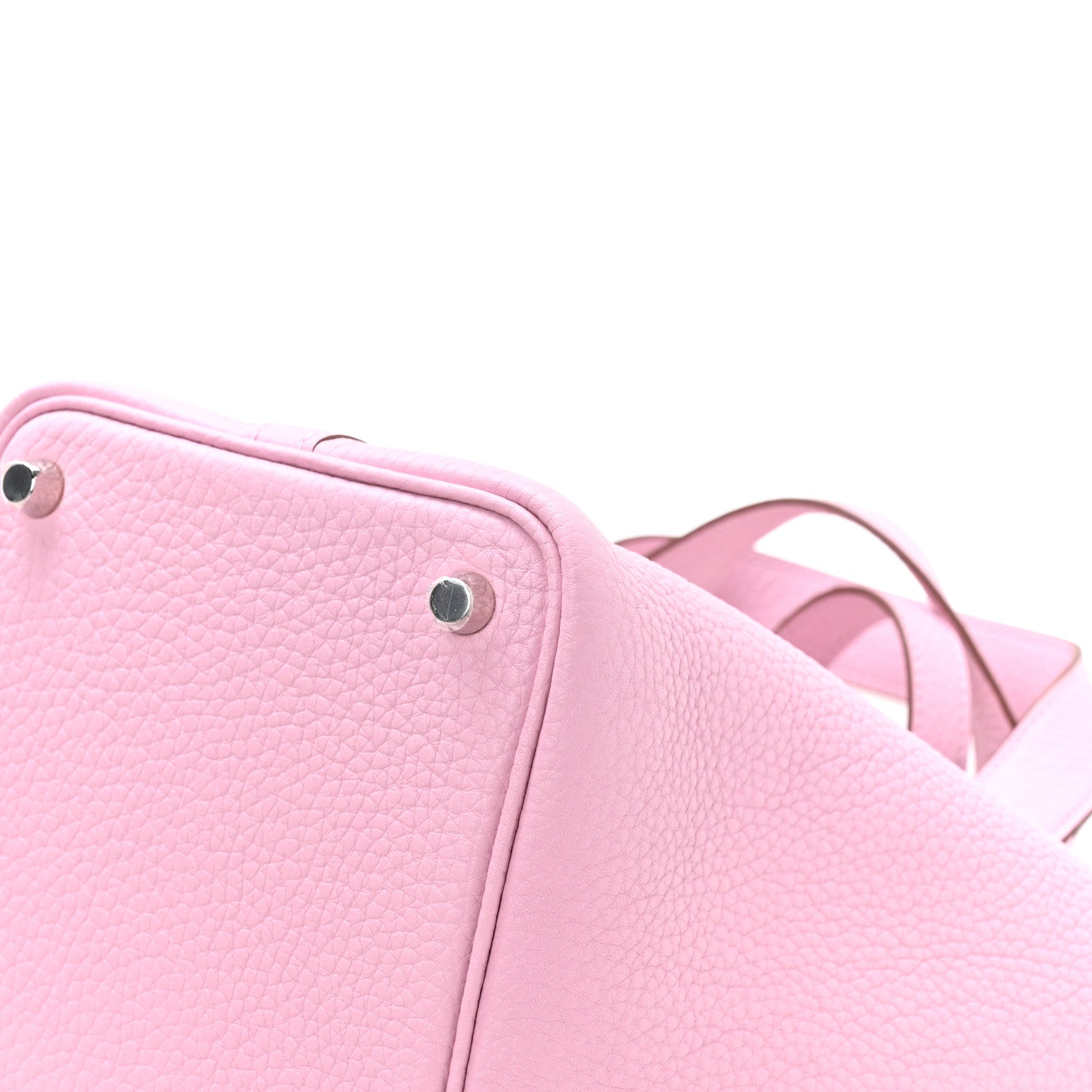 Hermes Taurillon Clemence Picotin Lock 18 PM Rose Sakura 10 of 13