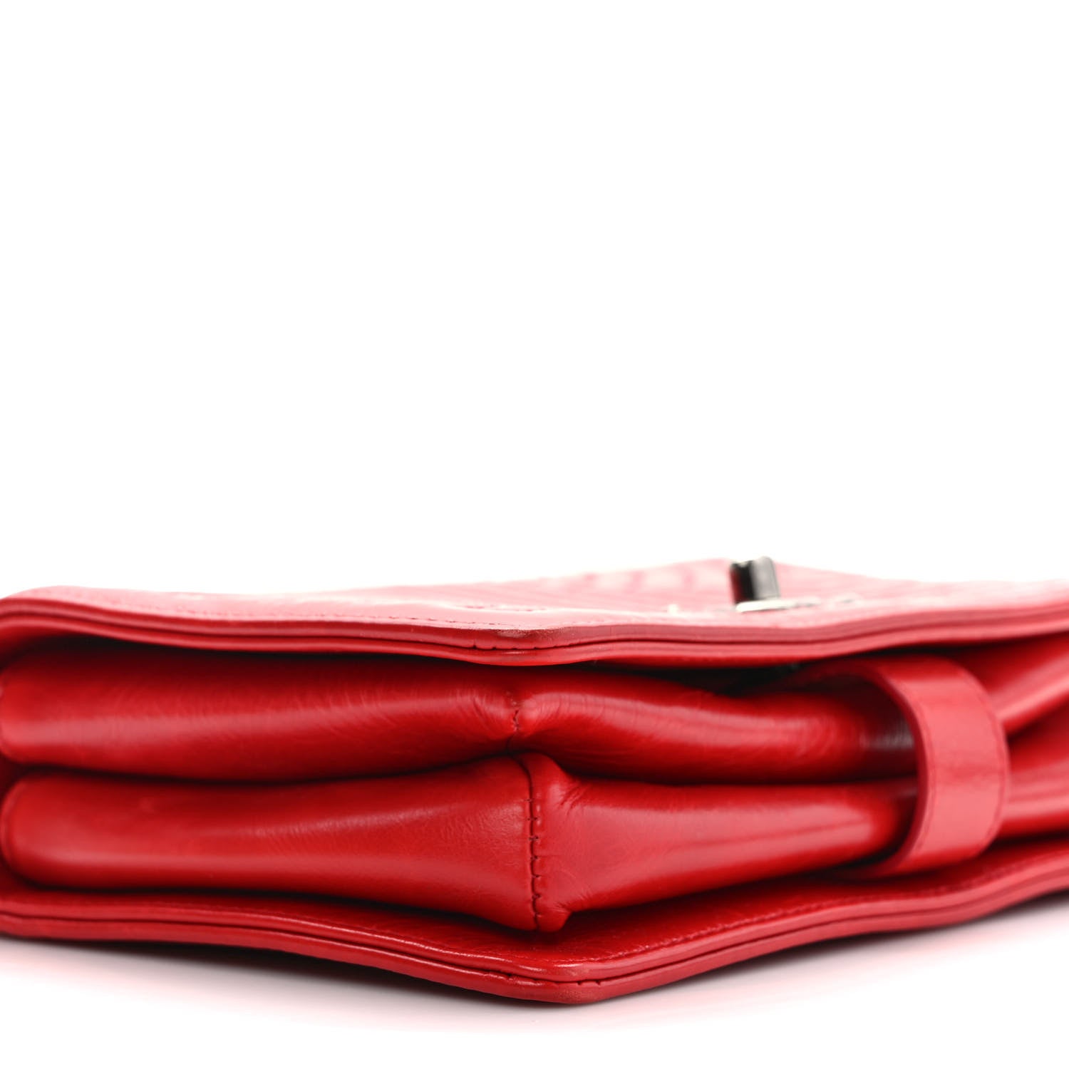 Chanel Calfskin Quilted Small Korean Garden Flap Red 8 of 12