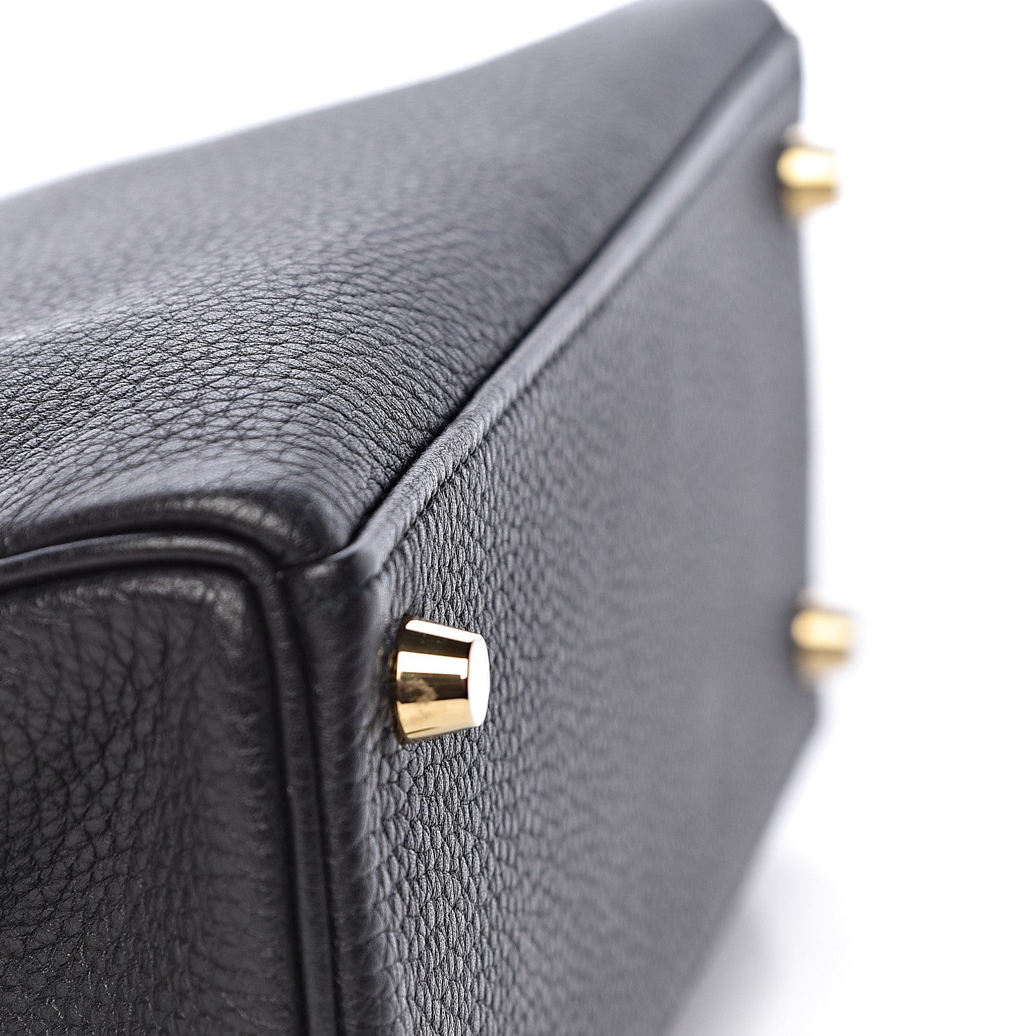 Hermes Togo Kelly Retourne 25 Black 6 of 33