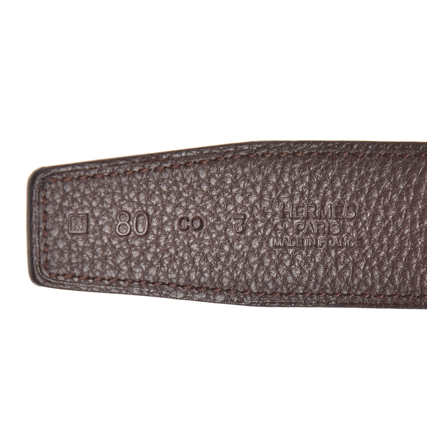 Box Togo 32mm H Belt 80 Black Chocolate