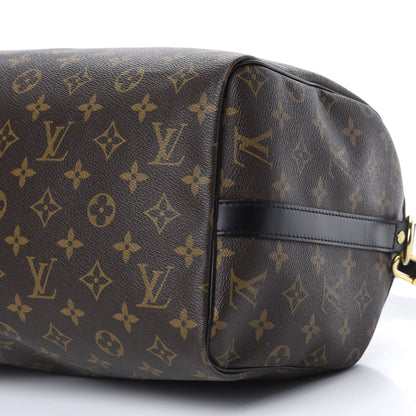 Louis Vuitton Monogram My World Tour Speedy Bandouliere 30 Black 7 of 10