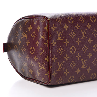 Louis Vuitton Monogram Mirage Speedy 30 Bordeaux 7 of 9