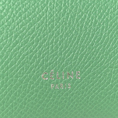 Celine Grained Calfskin Micro Belt Bag Pop Green 6 of 10