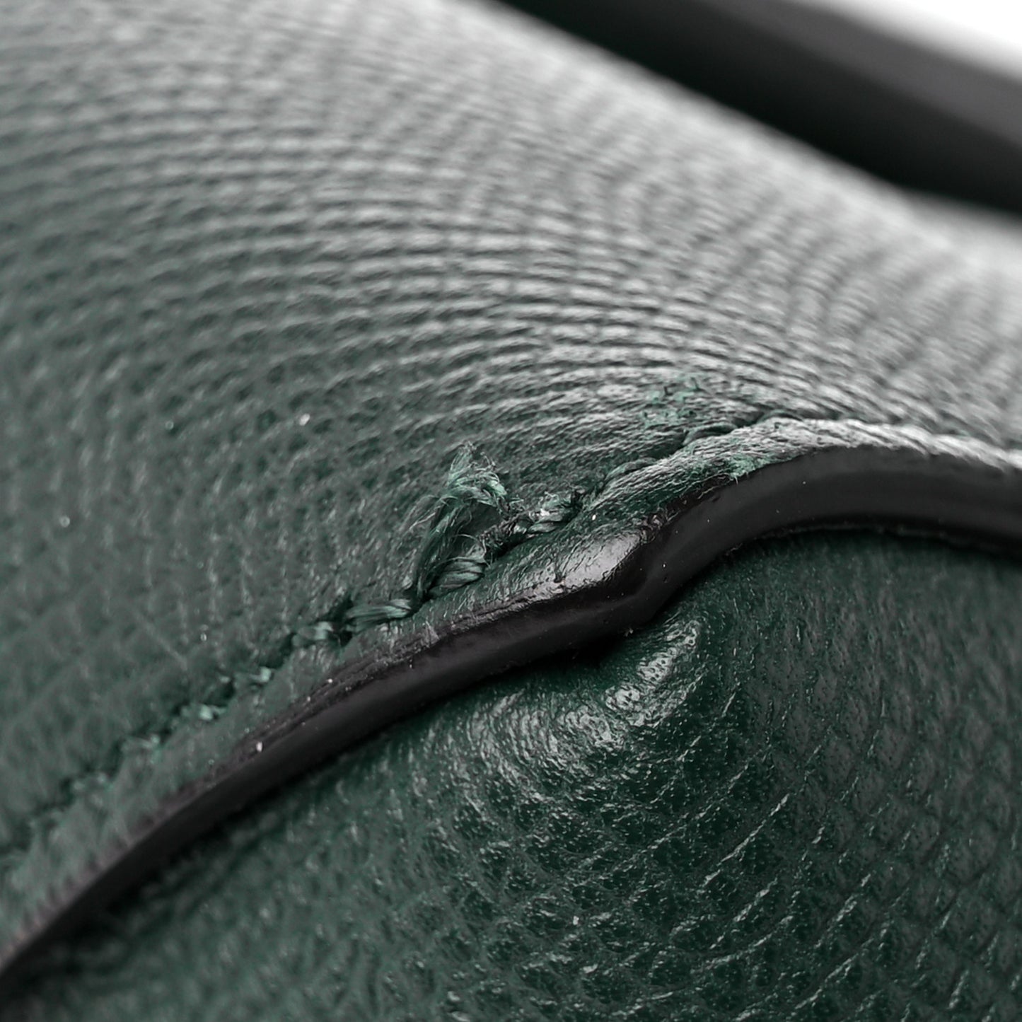 Grained Calfskin Mini Belt Bag Amazone