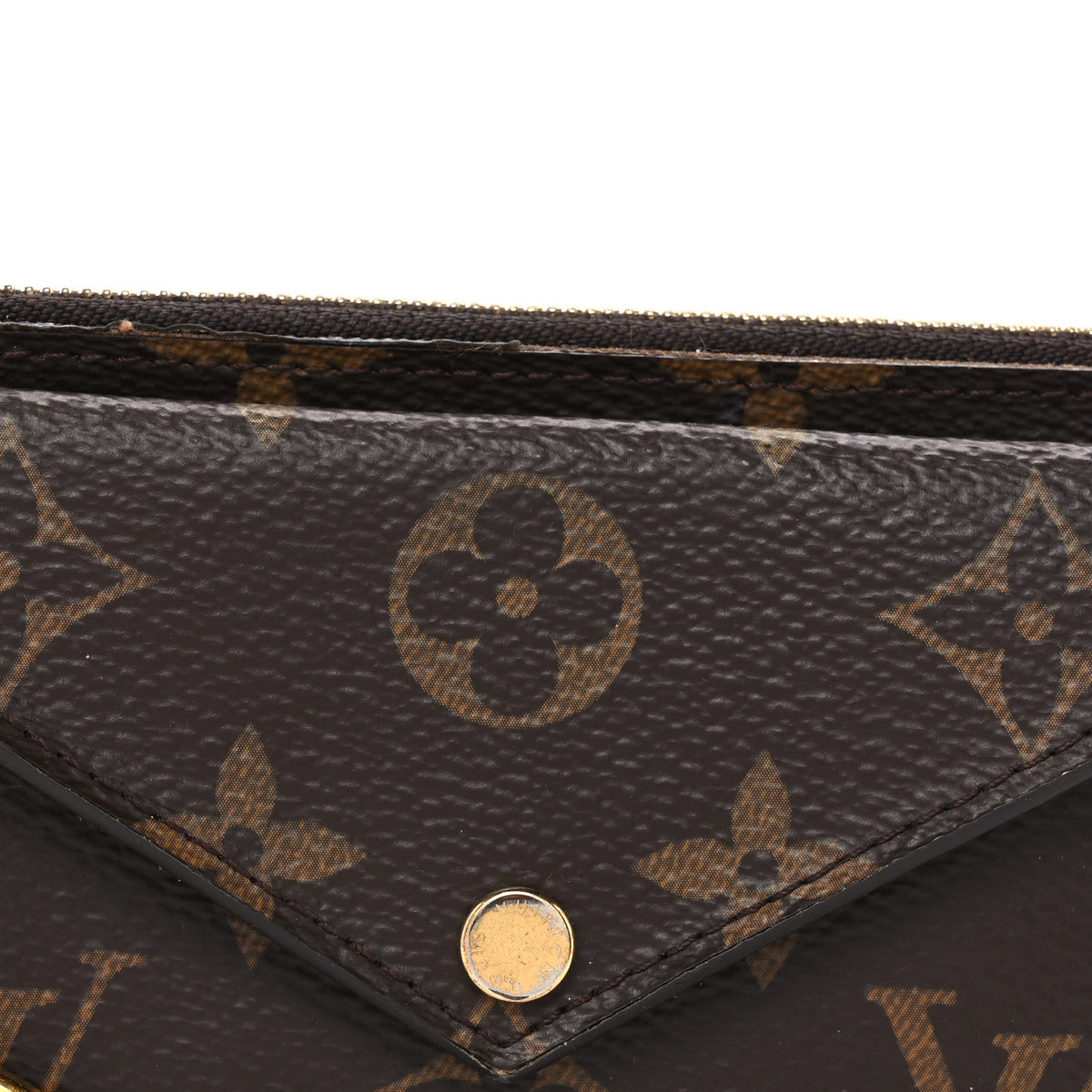 Monogram Recto Verso Card Holder Black
