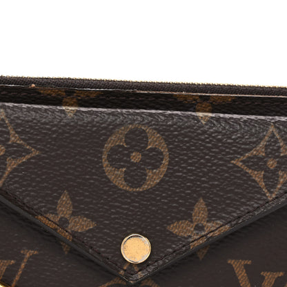 Louis Vuitton Monogram Recto Verso Card Holder Black 8 of 9