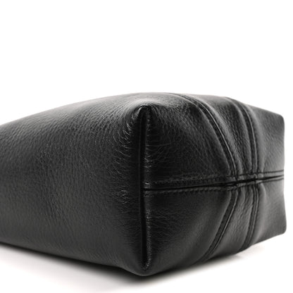 Chloe Grained Calfskin Small Spin Tote Black 9 of 10
