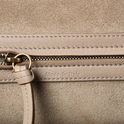 Celine Supple Calfskin Medium Phantom Luggage Beige 7 of 8