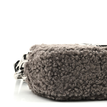 Marc Jacobs Shearling Snapshot The Teddy Camera Bag Grey 10 of 11