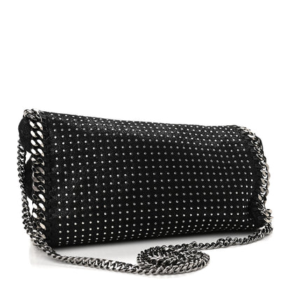 Stella McCartney Shaggy Deer All Over Studs Mini Falabella Tote Black 3 of 10