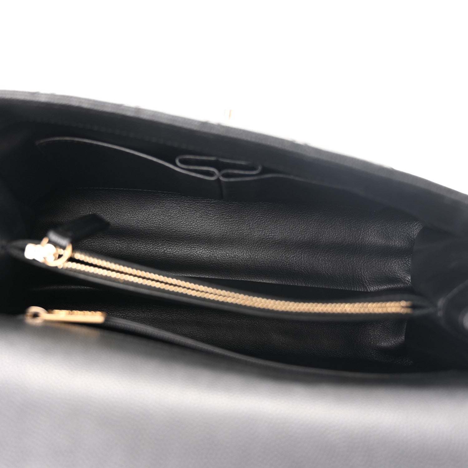 Chanel Caviar Lizard Embossed Quilted Small Coco Handle Flap Black 5 of 10