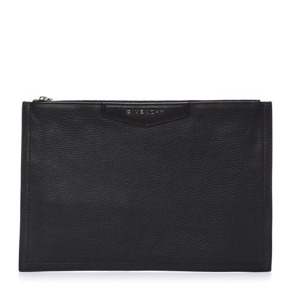 Givenchy Sugar Goatskin Medium Antigona Pouch Black 1 of 7