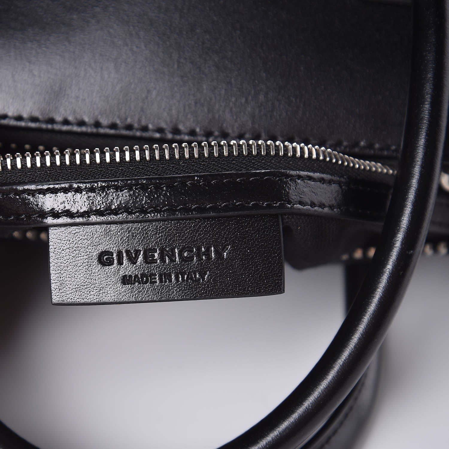 Givenchy Shiny Lord Calfskin Small Antigona Black 6 of 8