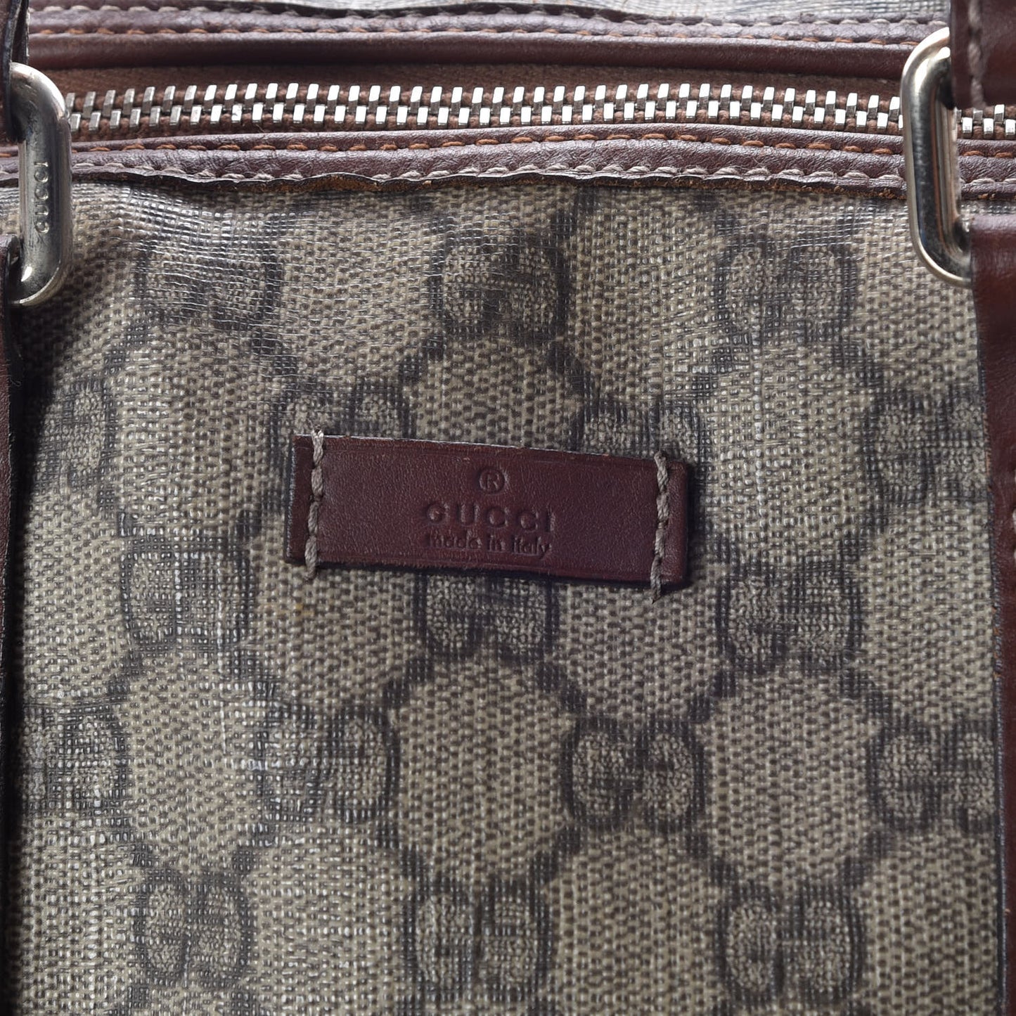 GG Plus Monogram Medium Joy Boston Brown