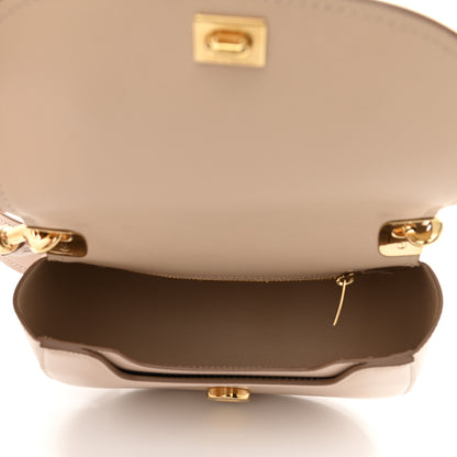Salvatore Ferragamo Smooth Calfskin Small Anna Shoulder Bag New Bisque 5 of 10