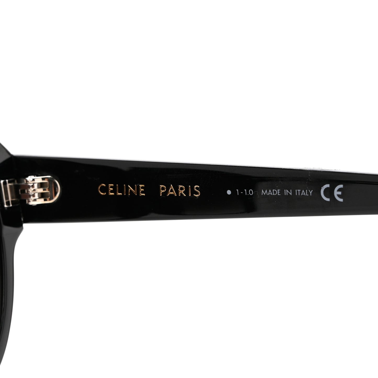 Acetate Triomphe Sunglasses CL40154I Black